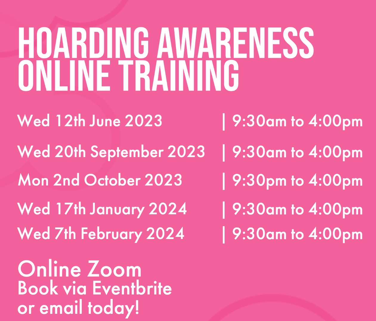 Featured image for “CPD Accredited Hoarding Awareness Training 2023”